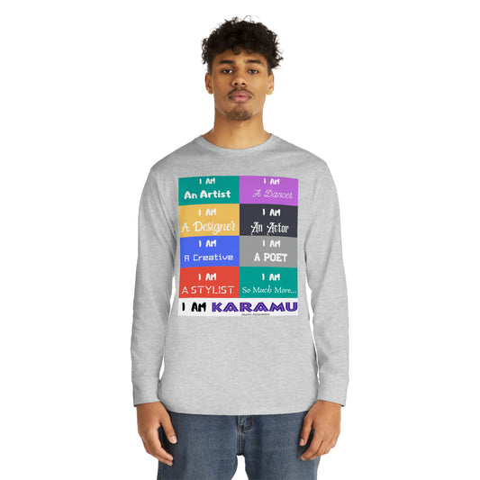 I Am Karamu Alumni Long Sleeve Crewneck Tee