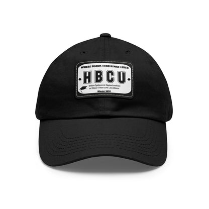 Dad Hat with HBCU Excellence Leather Patch